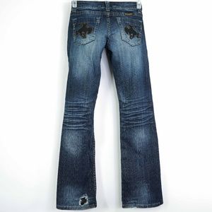 Cowgirl Tuff Co. Wild & Wooly Vintage Blue Jeans